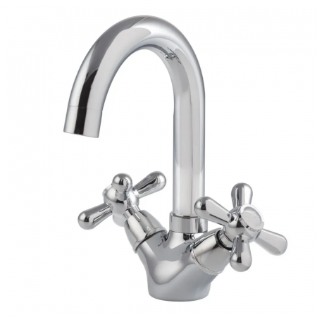 Змішувач для умивальника HAIBA DOMINOX 274 NUT (Колір хром) (HB0088)