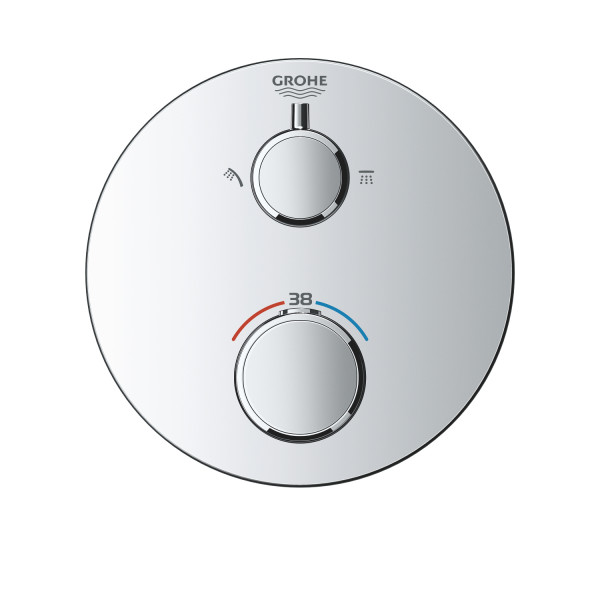 Термостат прихованого монтажу на 2 споживача Grohe Grohtherm Convent. Concealed (24076000)
