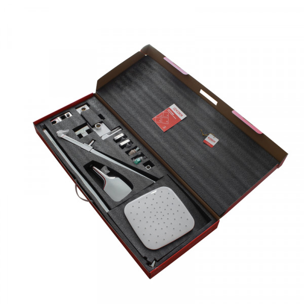 Душова колона зі змішувачем KOER KB-56009-04, 3 функціі (Колір хром+білий) (KR5987)