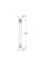 Душовий шланг Grohe Silverflex TwistStop 1750мм (28388001)