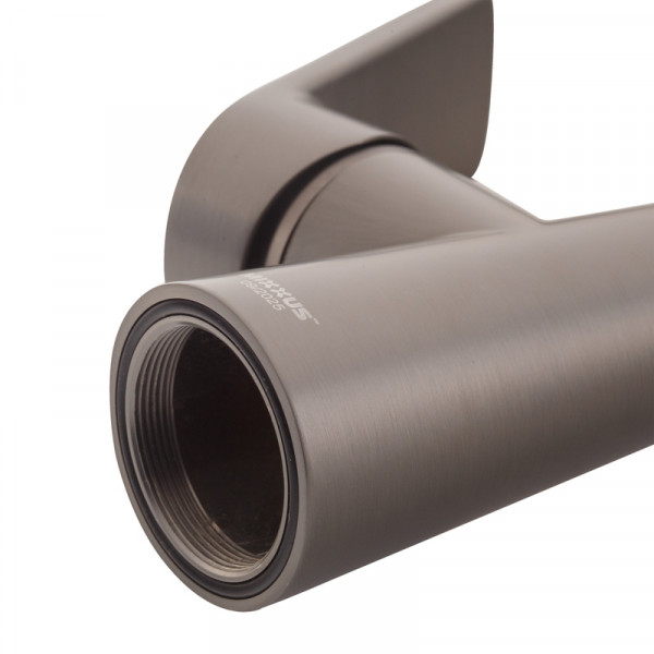Змішувач для кухні Mixxus Premium Matis 011-T (NUT) Graphite Refl.Black (Колір граф.+сил.вилив чорн) (MI8268)