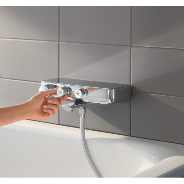 Змішувач для ванни з термостатом Grohe Grohtherm SmartControl (34718000)