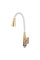 Змішувач для кухні MIXXUS ETNA 014-T NUT BRUSHED GOLD REFL.WHITE (Колір матове золото+силіконовий вилив білий) (MI8423)
