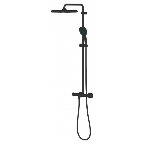 Душова система з термостатом для настінного монтажу Grohe Tempesta System 250 Cube (266892431)
