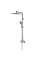 Душова колона зі змішувачем Koer KB-56009-07 3 функціі (Колір графіт) (KR5988)