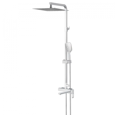 Душова колона із змішувачем Koer KB-56009-01 (Колір хром) (KR3506)