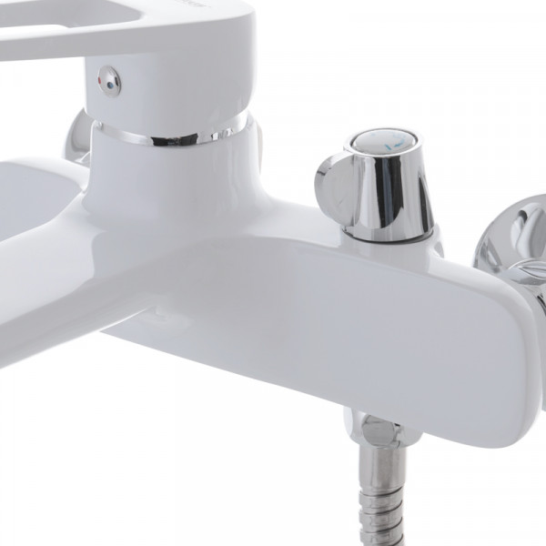 Змішувач для ванни MIXXUS NEVADA 009 EURO WHITE (Колір білий) (MI5800)