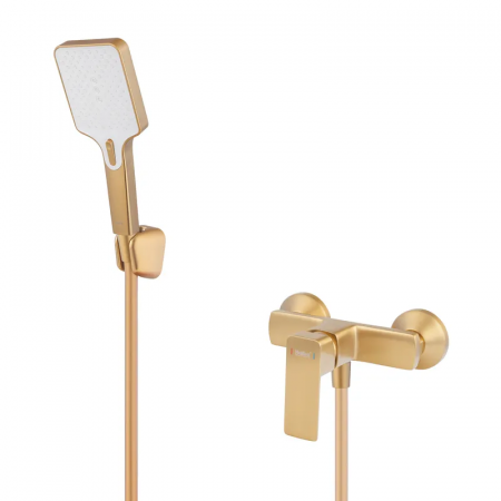 Змішувач для душу HAIBA KUBUS 003 BRUSHED GOLD (Колір матове золото) (HB9626)