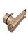 Змішувач для кухні MIXXUS PREMIUM ROSSI 017 BRUSHED GOLD REFL.BLACK (Колір матове золото+силік. вилив чорний) (MP6723)