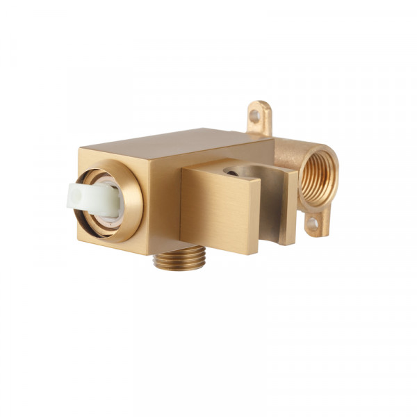 Змішувач для гігієнічного душу HAIBA KUBUS 002 (INNER) BRUSHED GOLD (Колір матове золото) (HB9625)