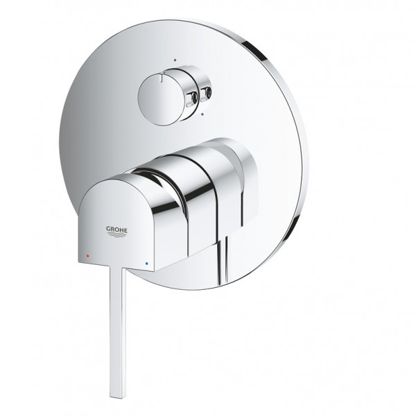 Одноважільний змішувач із перемикачем на 3 положення Grohe Plus (24093003)