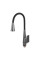 Змішувач для кухні MIXXUS ETNA 014-T NUT GRAPHITE REFL.BLACK (Колір графіт+силіконовий вилив чорний) (MI8422)