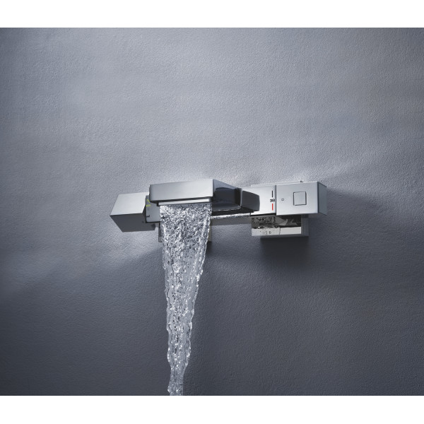 Змішувач для ванни з термостатом Grohe Grohtherm Cube (34497000)