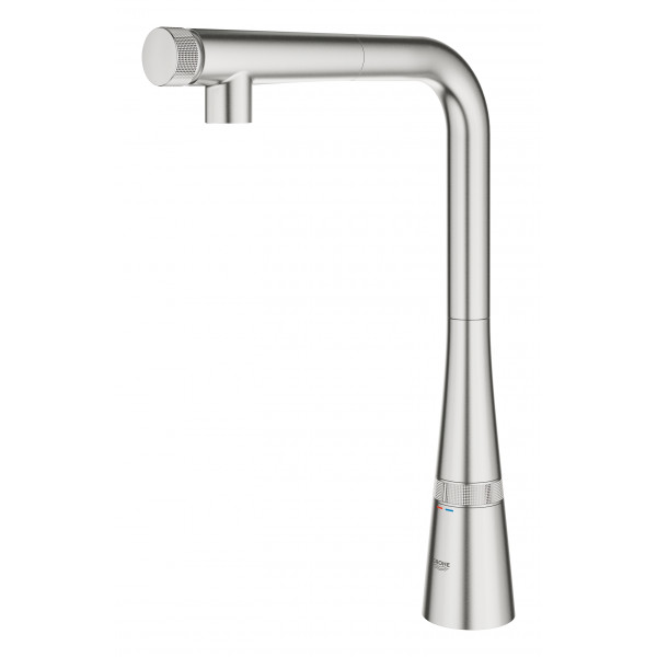 Змішувач для кухні з висувним виливом Grohe Zedra SmartControl (31593DC2)