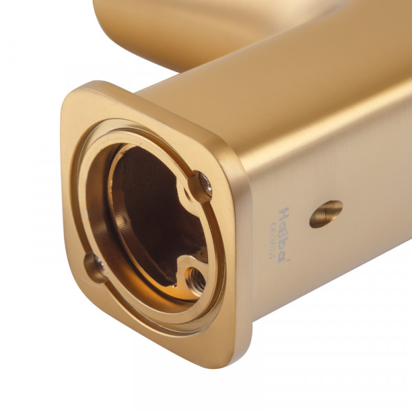 Змішувач для біде HAIBA KUBUS 002 BRUSHED GOLD (Колір матове золото) (HB9624)