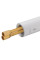 Змішувач для умивальника високий HAIBA ALEX 001 HIGH NUT WHITE-CHROME (Колір білий хром) (HB9564)