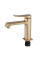 Змішувач для умивальника MIXXUS PREMIUM DALI 001 NUT BRUSHED GOLD (Колір матове золото) (MI6762)