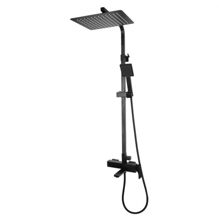 Душова колона зі змішувачем KOER KB-56010-05, 3 функції (Колір чорний) (KR3495)