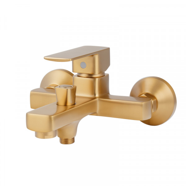 Змішувач для ванни HAIBA KUBUS 009 EURO BRUSHED GOLD (Колір матове золото) (HB9628)