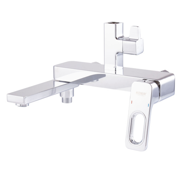 Душова колона зі змішувачем KOER KB-56031-01, 3 функції (Колір хром) (KR5438)