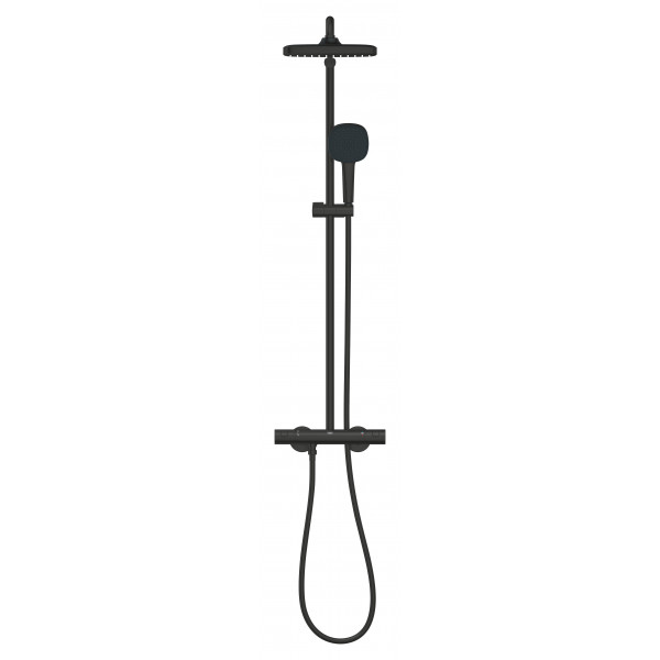 Душова система з термостатом для настінного монтажу Grohe Tempesta System 250 Cube (266892431)