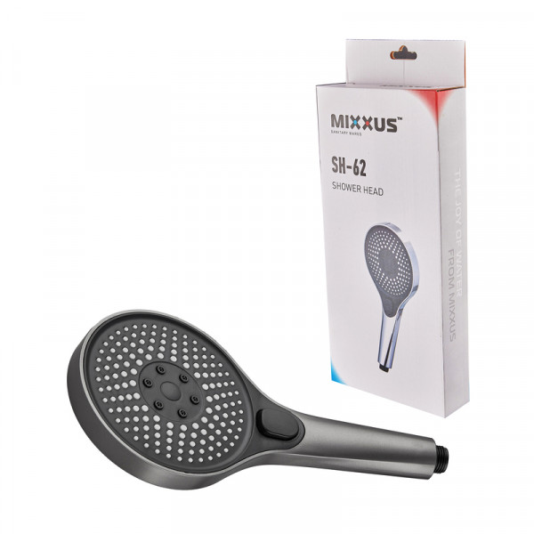 Лійка для душу Mixxus SH-62 3 функції (Колір графіт) (MI8300)