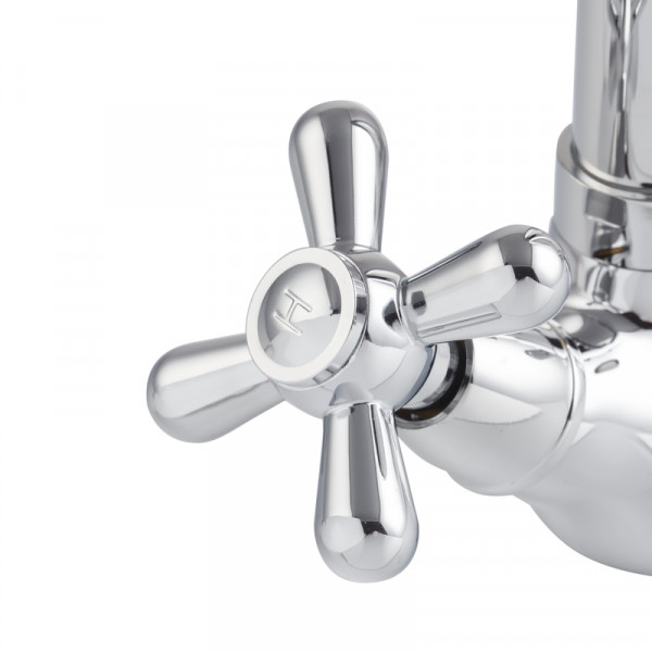 Змішувач для умивальника HAIBA DOMINOX 161 (Колір хром) (HB0073)