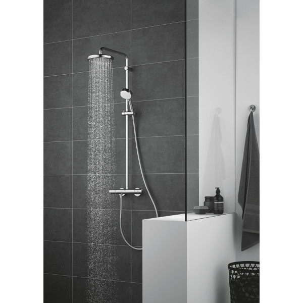 Душова система з термостатом для душа Grohe New Tempesta Cosmop. System (27922001)