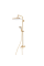 Душова колона зі змішувачем HAIBA MILANO 003-J BRUSHED GOLD (Колір матове золото) (HB9620)