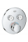 Термостат прихованого монтажу на 2 споживача Grohe Grohtherm SmartControl (29119000)