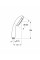 Ручний душ, 1 режим струменя Grohe New Tempesta Classic (27852001)