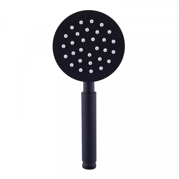 Ручний душ Mixxus SH-01.SUS Black з нерж. сталі (MI6119)