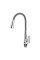 Змішувач для кухні MIXXUS ETNA 014-T NUT REFL.GREY (Колір хром+силіконовий вилив сірий) (MI8420)
