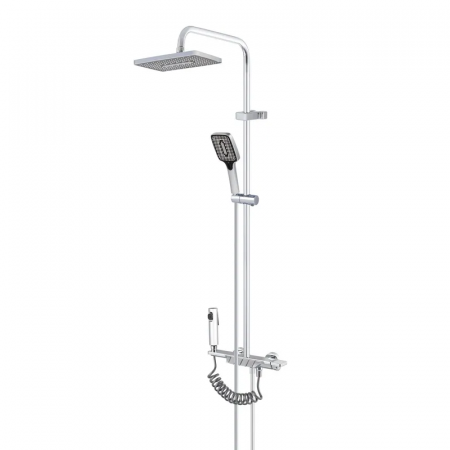 Душова колона зі змішувачем MIXXUS PREMIUM TERRA 029-J (колір хром) (MI8381)