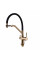 Змішувач для кухні MixxusPremium Gravity 021 BRUSHED GOLD REFL.BLACK (MI6981)