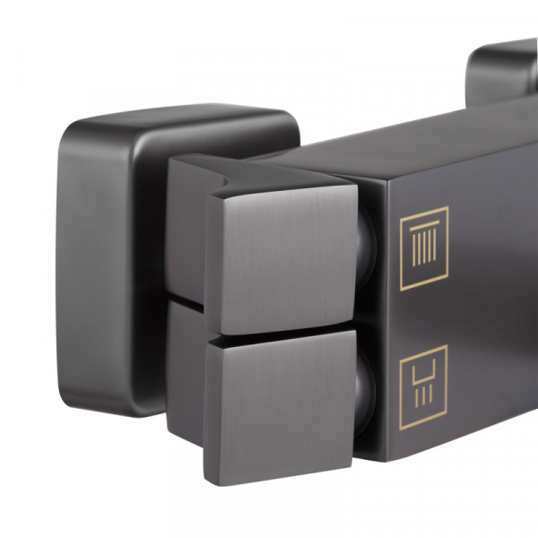 Душова колона зі змішувачем HAIBA KANT 009-J GRAPHITE (Колір графіт) (HB9665)
