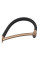 Змішувач для кухні MIXXUS PREMIUM ROSSI 017 BRUSHED GOLD REFL.BLACK (Колір матове золото+силік. вилив чорний) (MP6723)