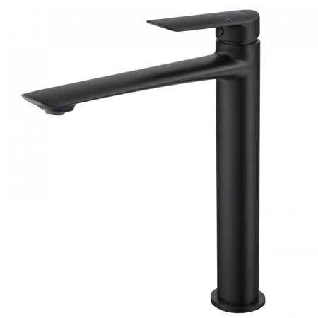 Змішувач для умивальника високий KOER KB-11028-05 (Колір чорний) (KR5294)