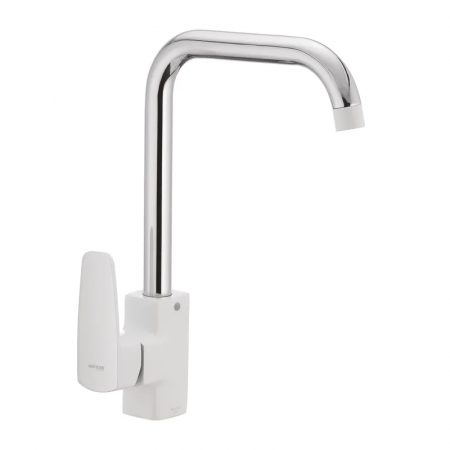 Змішувач для кухні MIXXUS MISSOURI 014-G NUT WHITE (Колір білий) (MI0595)