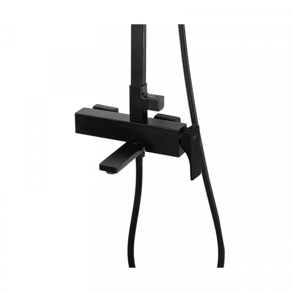 Душова колона зі змішувачем KOER KB-56010-05, 3 функції (Колір чорний) (KR3495)