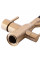 Змішувач для кухні MixxusPremium Gravity 021 BRUSHED GOLD REFL.BLACK (MI6981)