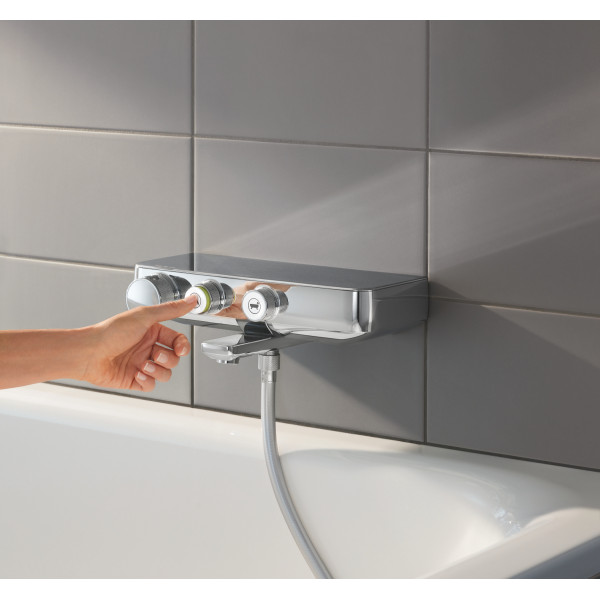 Змішувач для ванни з термостатом Grohe Grohtherm SmartControl (34718000)