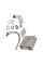 Змішувач для умивальника Mixxus Premium DERBY 001 (NUT) WHITE-CHROME (MI6613)