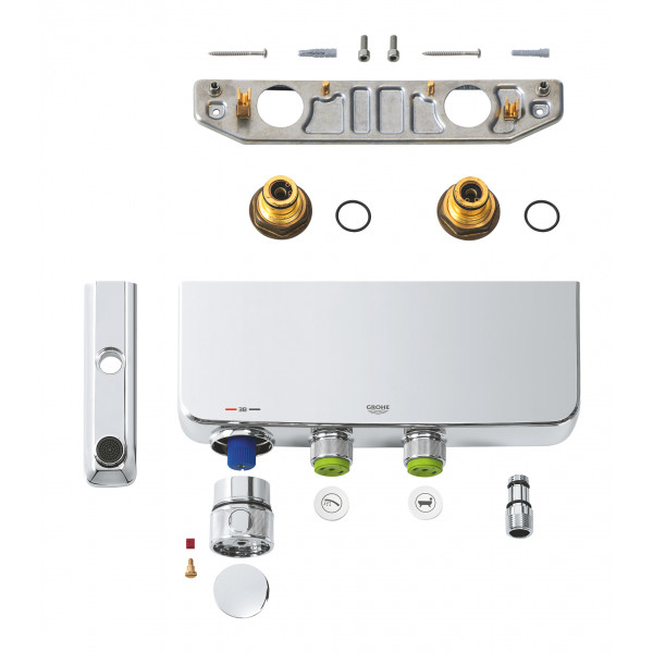 Змішувач для ванни з термостатом Grohe Grohtherm SmartControl (34718000)