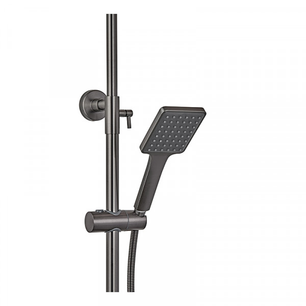 Душова колона із змішувачем Haiba Milano 003-J Graphite (HB4009)