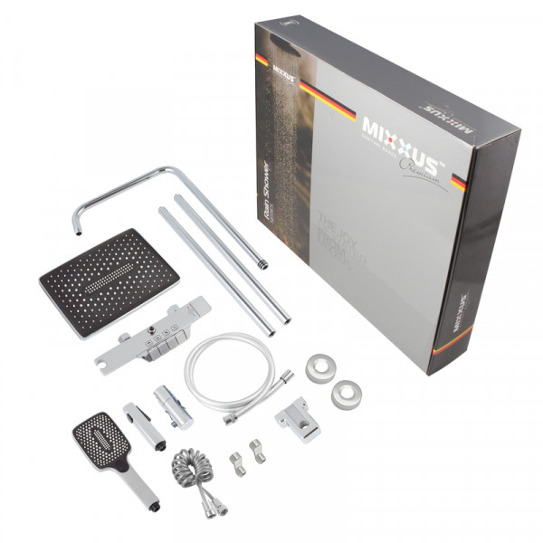 Душова колона зі змішувачем MIXXUS PREMIUM TERRA 029-J (колір хром) (MI8381)