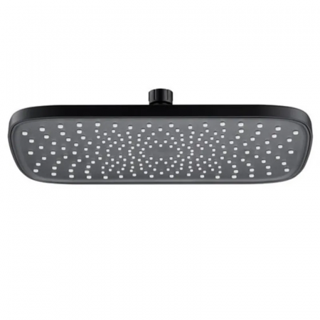 Верхній душ Mixxus SH-18-OH Black (300x200 мм) (LE2791)
