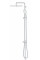 Душова система Grohe Flex Tempesta System 250 Cube із перемикачем настінного монтажу (26694001)