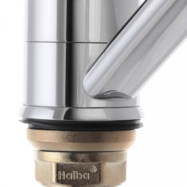 Змішувач для кухні HAIBA OPUS 555 NUT (Колір хром) (HB0335)