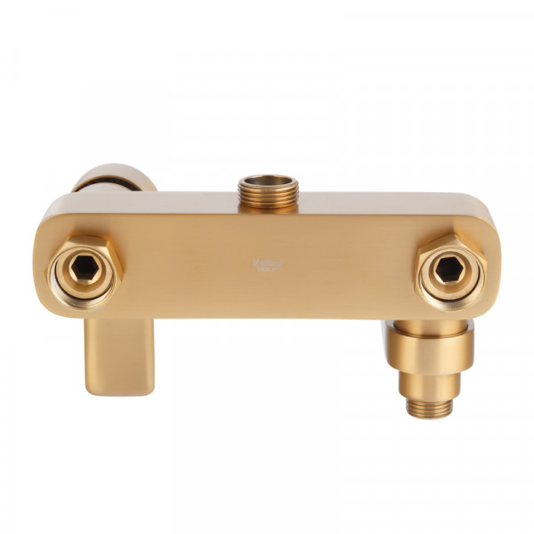 Душова колона зі змішувачем HAIBA MILANO 003-J BRUSHED GOLD (Колір матове золото) (HB9620)